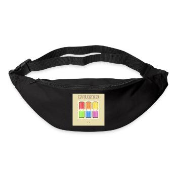 Inclusion Diversit Pride Fiert Valise - Sac banane - noir - Devant