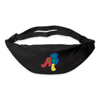 Abi - Abitur - Geschenk - Gürteltasche - Schwarz - Vorne