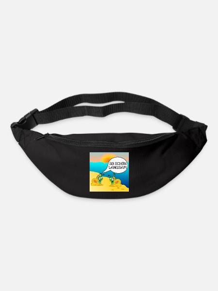 SCHNECKEN SONNENUNTERGANG STRAND - Gürteltasche - Schwarz