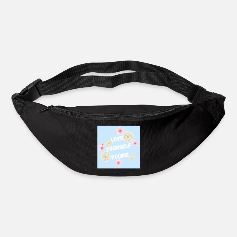 Liebe Dich Selbst Pookie Design - Gürteltasche - Schwarz