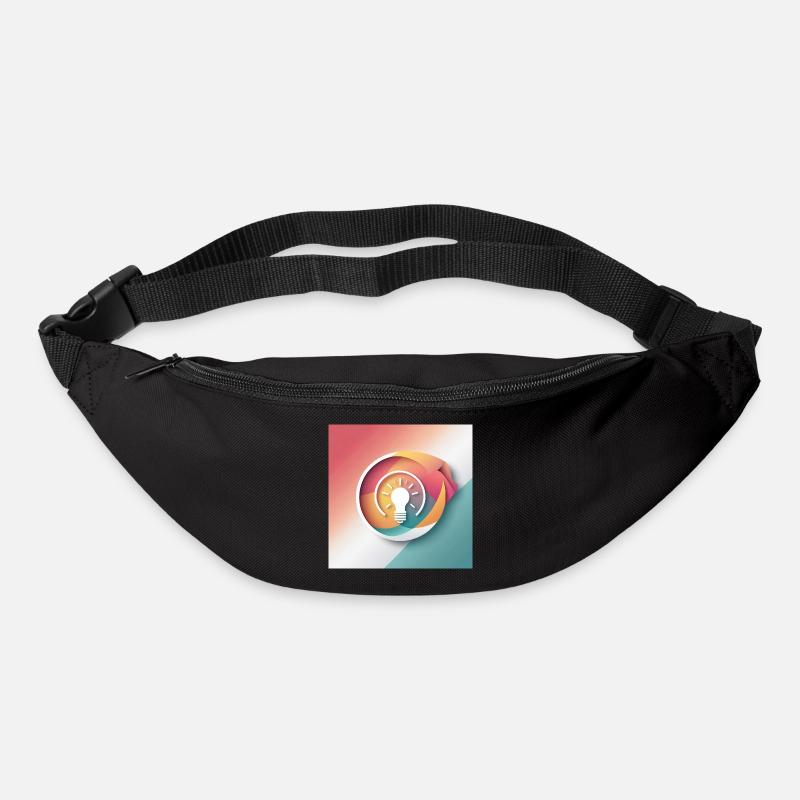 Illustration de créativité abstraite - Sac banane - noir