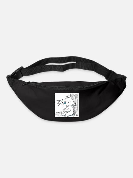 Idéfix Frappe Toc Toc Toc - Gürteltasche - Schwarz