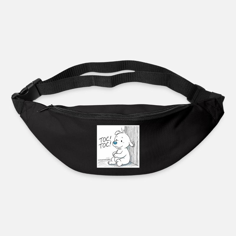 Idéfix Frappe Toc Toc Toc - Gürteltasche - Schwarz