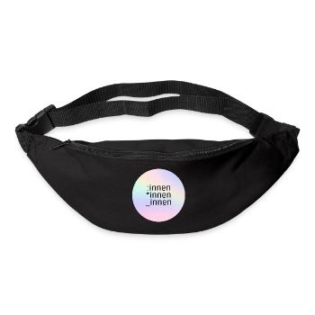 *innen_innen:innen - Gürteltasche - Schwarz - Vorne