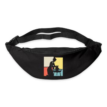Creative pottery for ceramic lovers - Bum bag - black - Front