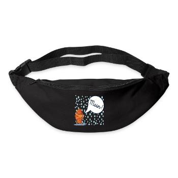 MOIN FRANZBRÖTCHEN RAINY WEATHER HAMBURG - Bum bag - black - Front