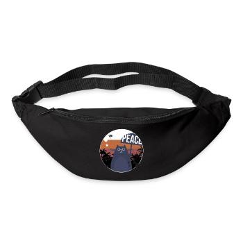 Cat Vintage Design Gift - Bum bag - black - Front