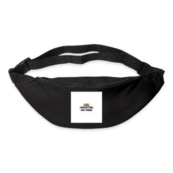 404 Motivation Introuvable - Sac banane - noir - Devant