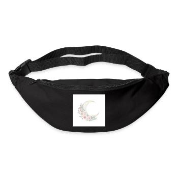 Moon Blossom Wreath - Bum bag - black - Front