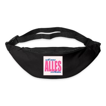Thoughtful Sayings Thoughts - Bum bag - black - Front