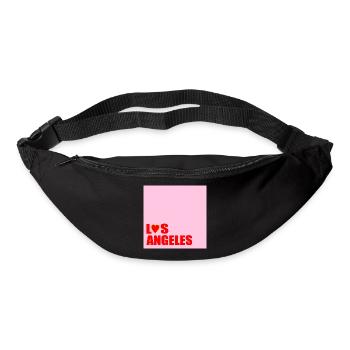 HEART LOS ANGELES USA - Bum bag - black - Front