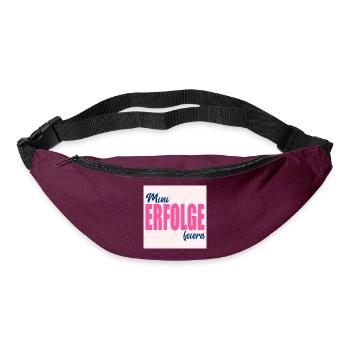CELEBRATE SMALL SUCCESSES - Bum bag - burgundy - Front