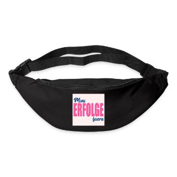 KLEINE ERFOLGE FEIERN - Gürteltasche - Schwarz - Vorne