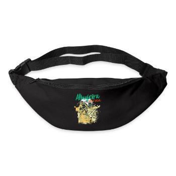 Peneco Albufeira beach illustration Algarve - Bum bag - black - Front