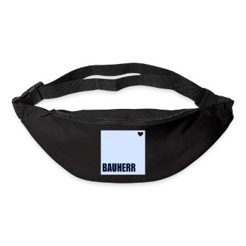 HOUSE CONSTRUCTION BUILDER HERZ - Bum bag - black - Front