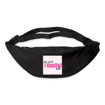 BÜCHER LIEBEN LESEN KAPITEL - Gürteltasche - Schwarz - Vorne