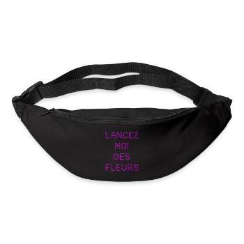 THROW FLOWERS AT ME! - Bum bag - black - Front