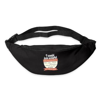 I Could Lose Weight – But That'd Be Unfair - Bum bag - black - Front