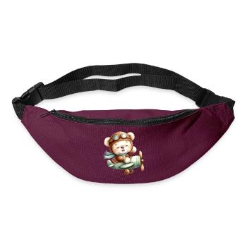 Aviator Teddy - Bum bag - burgundy - Front