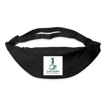 Golf & Coffee – The Perfect Swing - Bum bag - black - Front