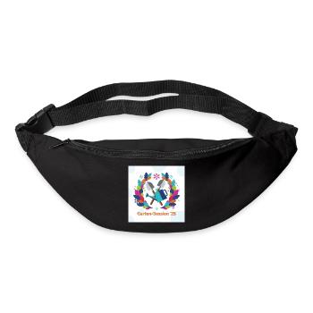 Geometric Garden Tools "Garden Session '25" - Bum bag - black - Front