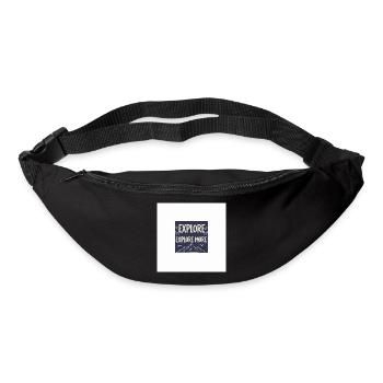Explore More Mountain Adventures - Bum bag - black - Front