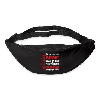 Toulouse supporter rugby gift Toulouse - Bum bag - black - Front