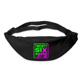 Darts shirt or cup 26 points miss - Bum bag - black - Front