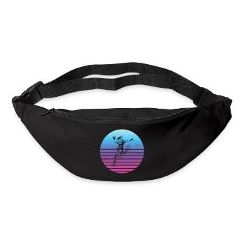 Tolles Handball Geschenk für Handball fuer Frauen - Gürteltasche - Schwarz - Vorne