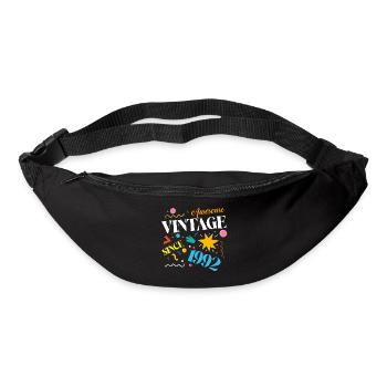 Millésime 1992 - Sac banane - noir - Devant