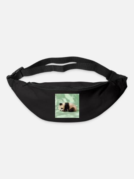 264 Pandas - Gürteltasche - Schwarz