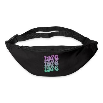 Millésime 1976 - Sac banane - noir - Devant