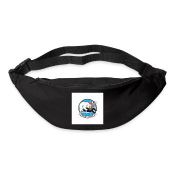 PolarJustice Cartoon - Bum bag - black - Front