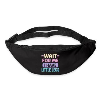 Cute Saying Humor Meme Funny Gift Idea - Bum bag - black - Front