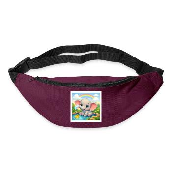 Elli the Elephant - Bum bag - burgundy - Front