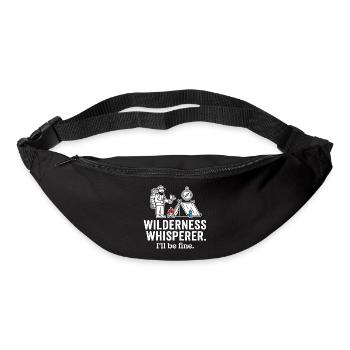 Wilderness Whisperer Camping Adventure - Bum bag - black - Front