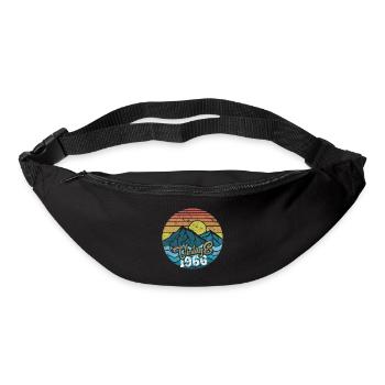 Vintage 1966 - Gürteltasche - Schwarz - Vorne