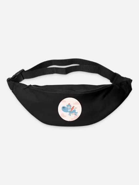 blue dragon - Bum bag - black