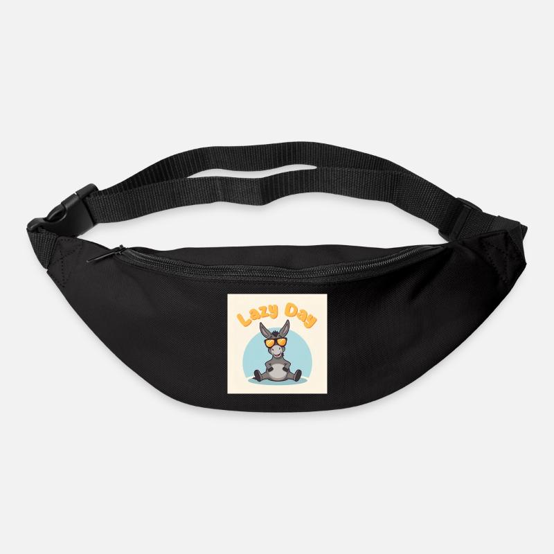 Sloth Day - Donkey Relax - Bum bag - black