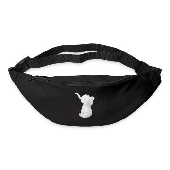 Cute Little Elephant. - Bum bag - black - Front