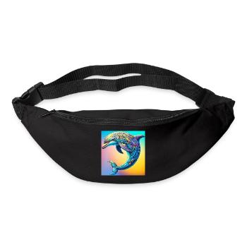 Delfin - Gürteltasche - Schwarz - Vorne
