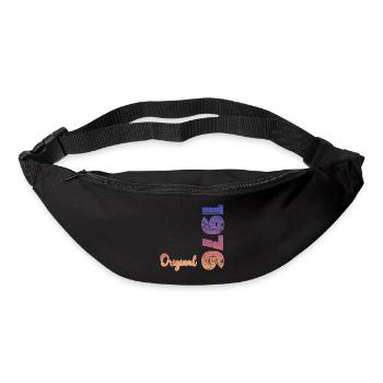 Vintage 1976 - Gürteltasche - Schwarz - Vorne