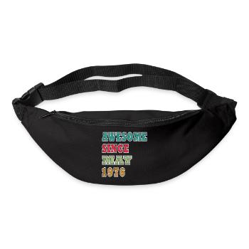 Birthday May 1976 - Bum bag - black - Front