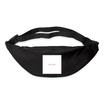 Pilates, Matcha, Repeat - Bum bag - black - Front