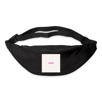 "MOOD" Grafik-T-Design - Gürteltasche - Schwarz - Vorne
