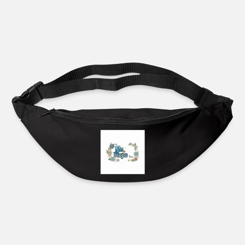 Flo Flops Tropic Logo - Sac banane - noir