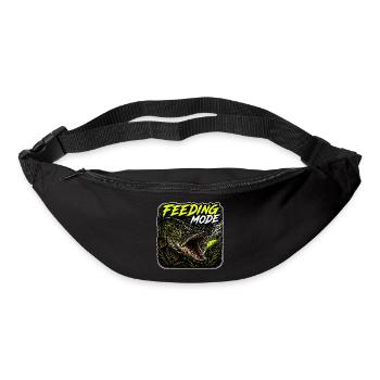 Feeding Mode Pike Fishing Design - Bum bag - black - Front