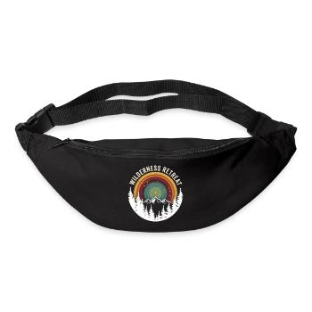Wilderness Retreat Circle Mountain Sunset - Bum bag - black - Front