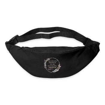 Jane Eyre Citation II - Style mignon - Sac banane - noir - Devant