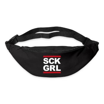 Chemise SCK GRL – Déclaration sur le streetwear alternatif - Sac banane - noir - Devant